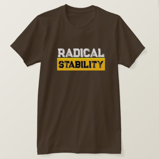 Radical Stability Street Wear T-Shirt Tシャツ (デザイン正面)
