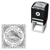 Radicalized by Basic Decency Bird Illustration  セルフインキングスタンプ (インサイチュ)