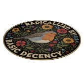 Radicalized by Basic Decency Birds lovers カッティングボード (角)