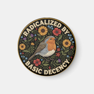 Radicalized by Basic Decency Birds lovers マグネット