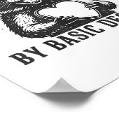 Radicalized By Basic Decency Resistance Funny Racc ポスター (角)