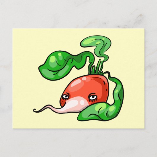 Radieschen radish ポストカード (正面)