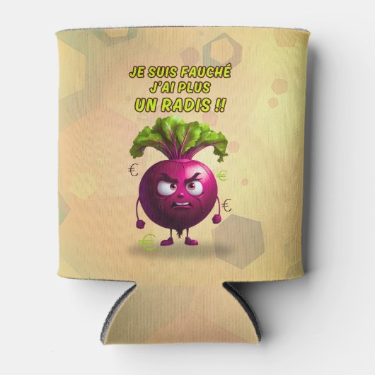 Radinou le radis 缶クーラー (正面)