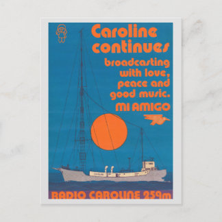 Radio Caroline 259 - Mi Amigo号 ポストカード