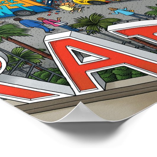 RADIO DRIVE ポスター (角)