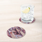 Radio Kootwijk - East & West - Coasters ラウンドペーパーコースター (インサイチュ)