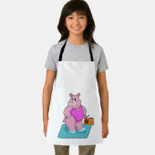 Radio.PNGとのフィットネスでHippo エプロン (インサイチュ)