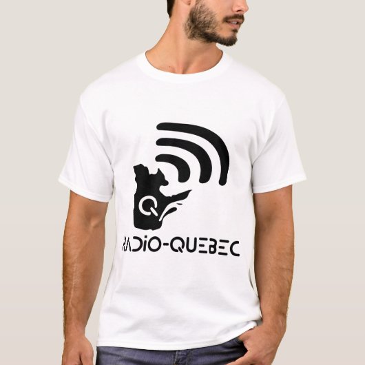 Radio-Quebec -Edition noire Tシャツ (正面)