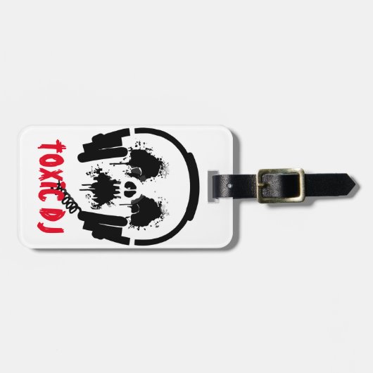 Radioactive DJ両面 ラゲッジタグ (正面横)