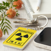 Radioactive DJ キーホルダー (正面右)