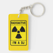 Radioactive DJ キーホルダー (裏面)
