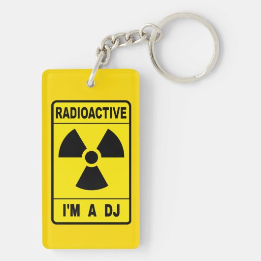 Radioactive DJ キーホルダー (裏面)