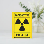 Radioactive DJ ポストカード (スタンド正面)