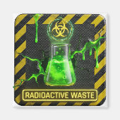 Radioactive Waste Absinthe マグネット (正面)