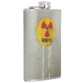 radioaktiv kontaminiert フラスク (右)