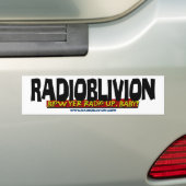 RadiOblivion -爆発 バンパーステッカー (車上)