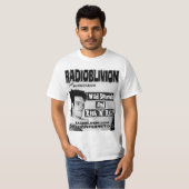RadiOblivion - Starkweatherの白 Tシャツ (正面フル)