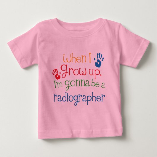 Radiographer（未来）の子ども ベビーTシャツ (正面)