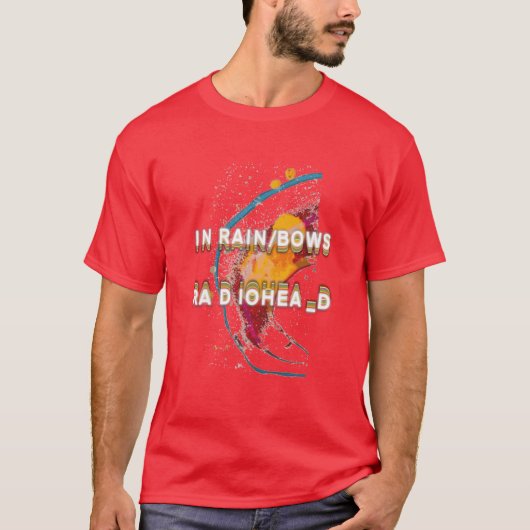 Radiohead In Rainbows少年 Tシャツ (正面)