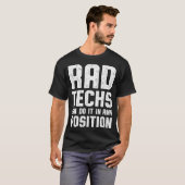 Radiologic Technologist素晴らしいTech Position Radiolog Tシャツ (正面フル)