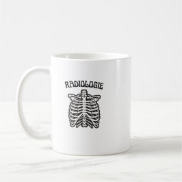 Radiologie Rib Cage Skeleton Illustration コーヒーマグカップ