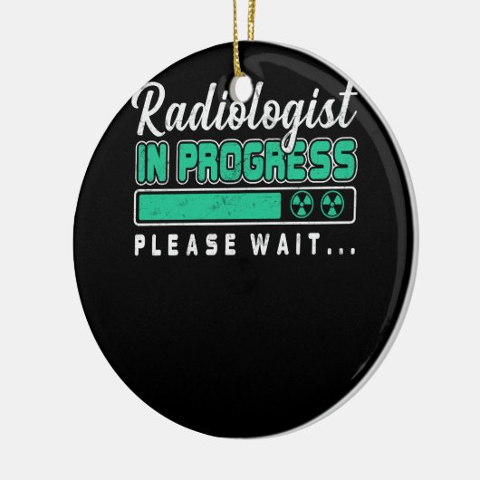 Radiologist進行中お待ちください将来Radiolo セラミックオーナメント (左)