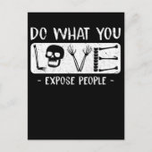 Radiologist Humor Skeleton Xray Radiology ポストカード (正面)