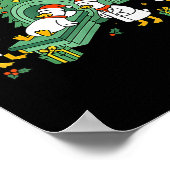 Radiology Funny Goose Ct Scan Christmas Xray Nurse ポスター (角)