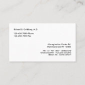 Radiology Labの名刺 名刺 (裏面)