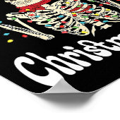 Radiology Radiating Christmas Cheer X-ray Rad Tech ポスター (角)
