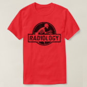 Radiology Skeleton XRay Technician Radiologist's F Tシャツ (デザイン正面)