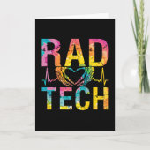 Radiology Tech Rad Tech Medicine Technologist Xray カード (正面)