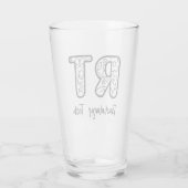 Radiology Tech RT素晴らしい技術者X線技術ギフト タンブラーグラス (裏面)