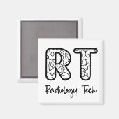 Radiology Tech RT素晴らしい技術者X線技術ギフト マグネット (正面/裏面)