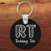 Radiology Tech RT Rad Technician X-ray Tech Gifts キーホルダー (正面)