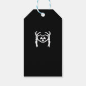 Radiology X-Ray Tech Heart Shaped Skeleton Hands D ギフトタグ (正面)