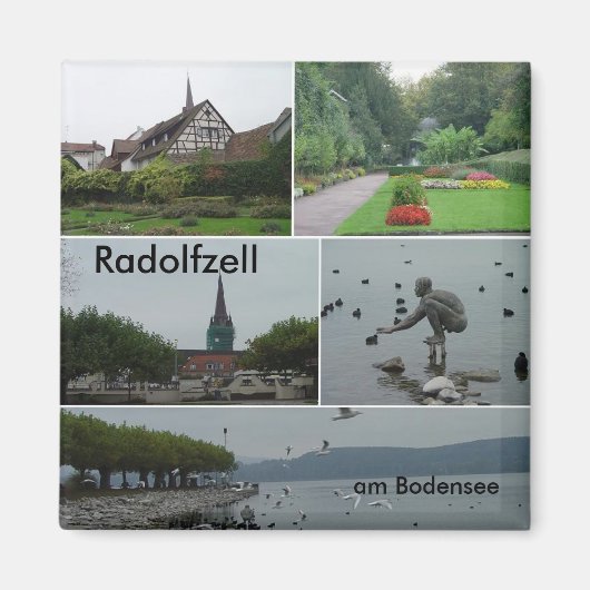 Radolfzell, Radolfzell, am Bodensee マグネット (正面)