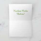 Radosnego Dnia Babci – マザーズデイカード カード (内部)