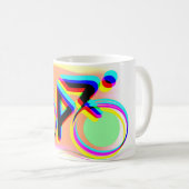 Radsport Fahrrad Biker マグカップ (正面右)