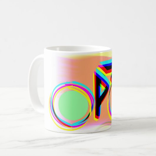 Radsport Fahrrad Biker マグカップ (正面左)