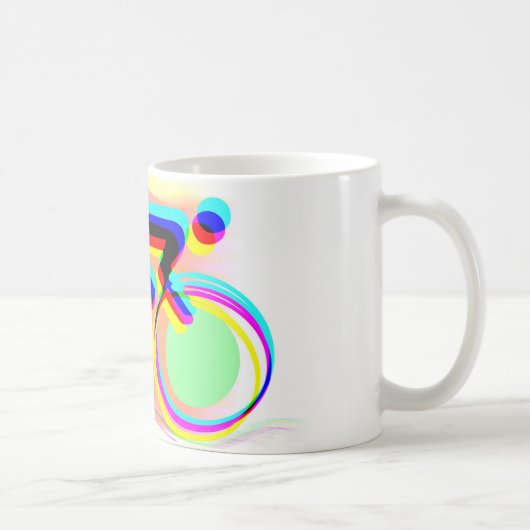 Radsport Fahrrad Biker マグカップ (右)