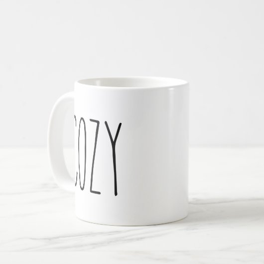 RAE DUNNの刺激を受けたで居心地のよいマグ コーヒーマグカップ (正面左)