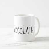 Rae Dunnの刺激を受けたなココアのマグ コーヒーマグカップ (正面右)