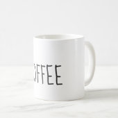 Rae Dunnの刺激を受けたなコーヒー・マグ コーヒーマグカップ (正面右)