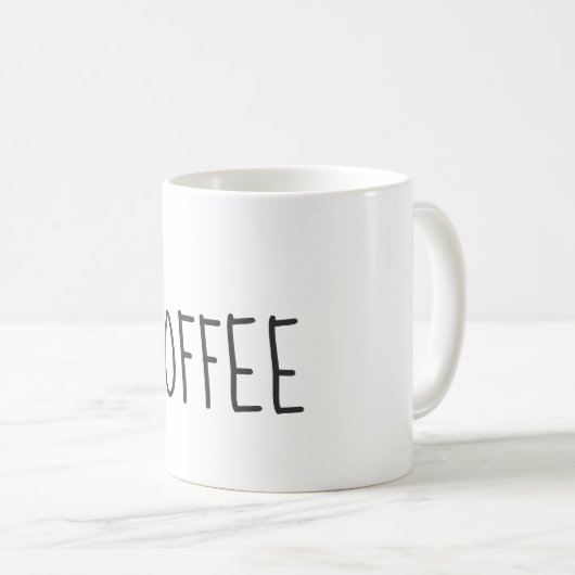 Rae Dunnの刺激を受けたなコーヒー・マグ コーヒーマグカップ (正面右)