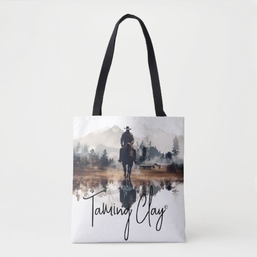 Raeann Blakeの「Taming Clay」トートバッグ トートバッグ (正面)