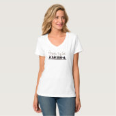 Raeann Blake著「The Brother Watch」VネックTシャツ Tシャツ (正面フル)