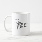 Raeann Blake/Seven Brothers サインマグ コーヒーマグカップ (左)