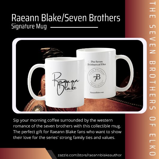 Raeann Blake/Seven Brothers サインマグ コーヒーマグカップ