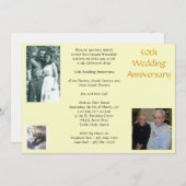 Rael第50記念日、… 招待状 (正面/裏面)